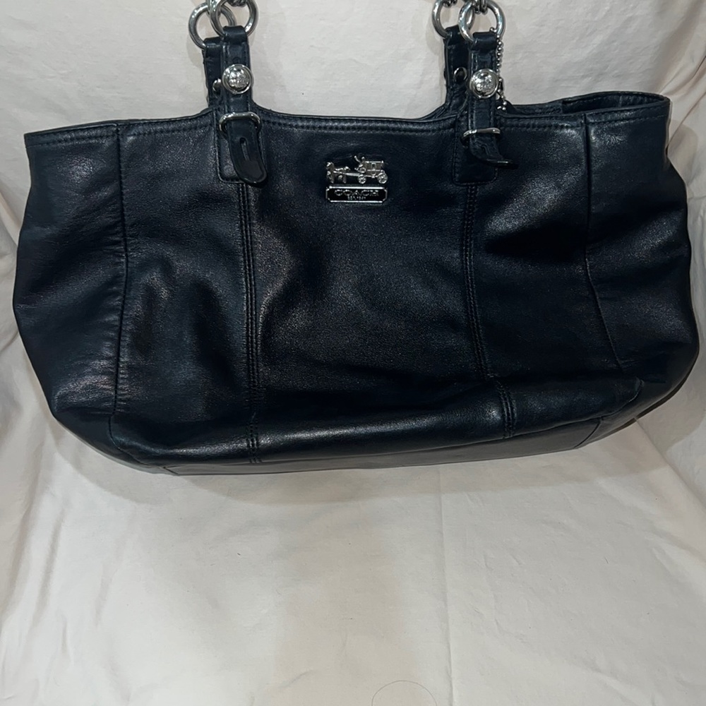Black Coach shoulder bag